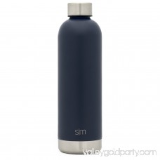 Simple Modern 17oz Bolt Water Bottle - Stainless Steel Hydro Swell Flask - Double Wall Vacuum Insulated Reusable Grey Small Kids Metal Coffee Tumbler Leak Proof Thermos - Slate 568031992